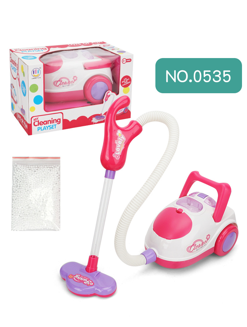 Picture of Cross-border New Products Children's Play-house Vacuum Cleaner Girl Simulation Small Appliance Toys Cleaning and Sanitation Educational Toys