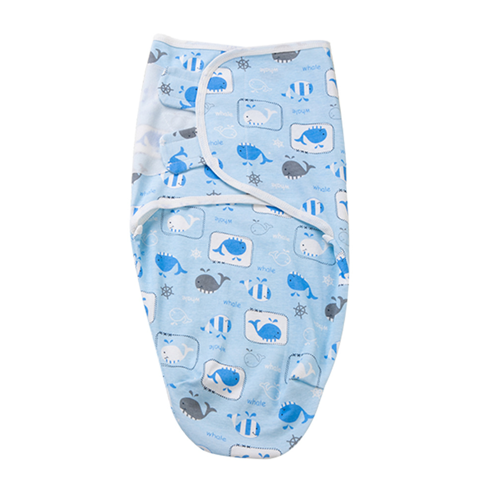 Picture of Yinmei cotton baby swaddling towel newborn anti-shock baby sleeping bag printing Four Seasons baby quilt cross-border