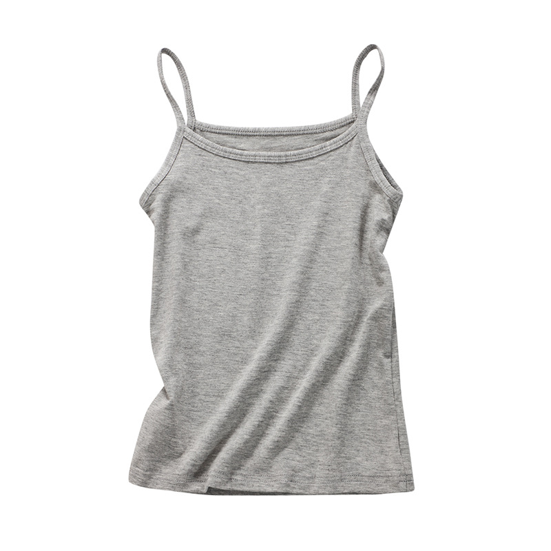 Picture of Children's Camisole Women's Summer Girls' Sleeveless Type a Intimates Baby Bottoming Shirt Inner Wear Girls' Pajamas Thin Section