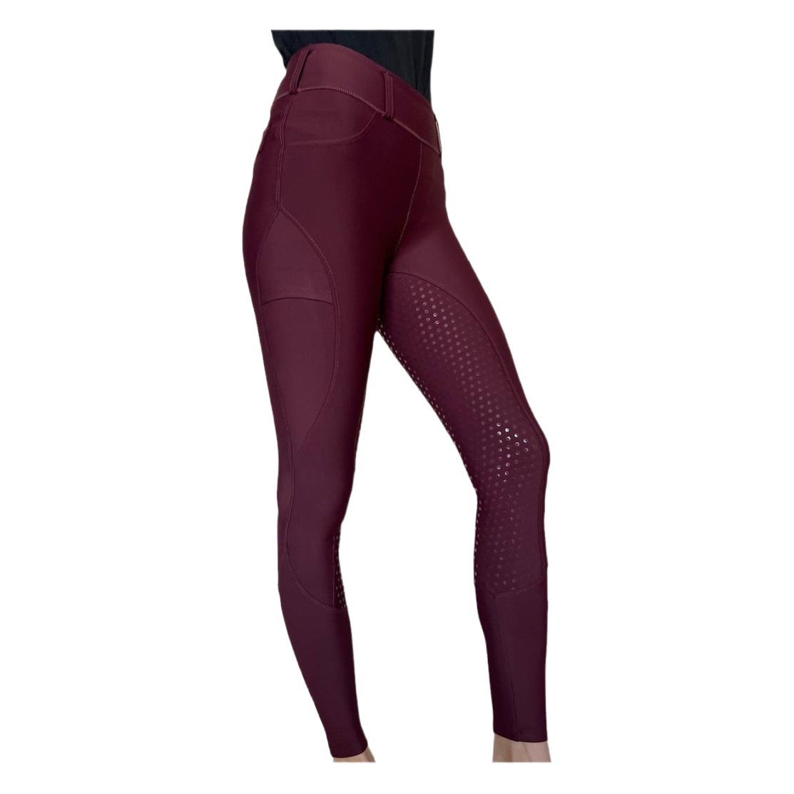 Picture of Full-seat silicone equestrian pants anti-Pilling outdoor riding tights women's tights equestrian clothing