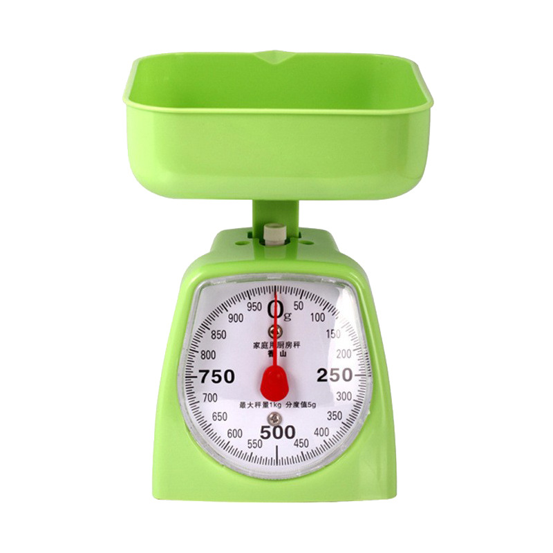 Picture of Xiangshan brand kitchen scale KCA plate scale 1KG spring scale mechanical scale kitchen baking scale teaching electronic instrument