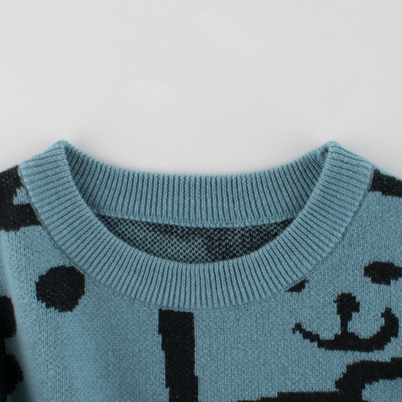 Picture of 27Kids Brand Kidsren's Clothing Autum New 2024 Fashionable Kidsren's Knitwears Boys' Knitwears Wholesale One Piece Consignment