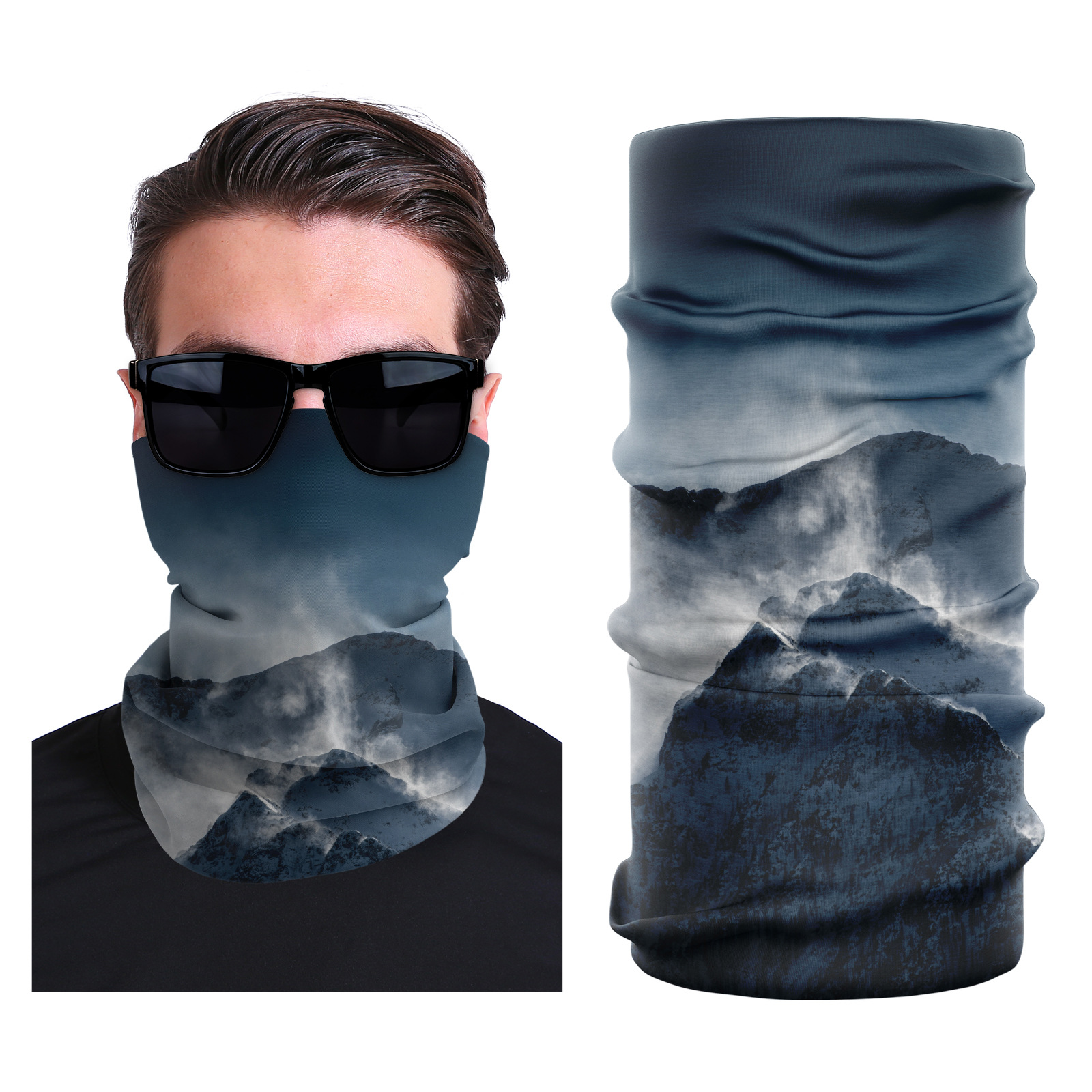 Picture of Xunhui magic scarf outdoor scarf mountaineering riding scarf high elastic seamless Ice Silk face towel cross-border bandana