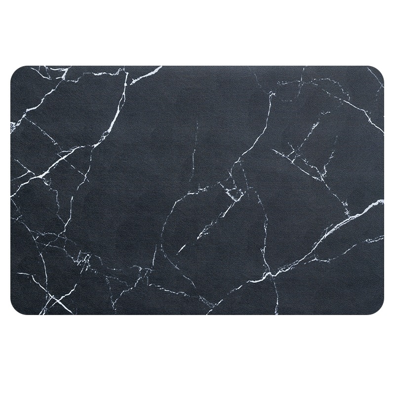 Picture of Bathroom Floor Mat Toilet Toilet Dirt-resistant Absorbent Non-slip Foot Mat Toilet Door Waterproof Erasable Quick-drying Carpet