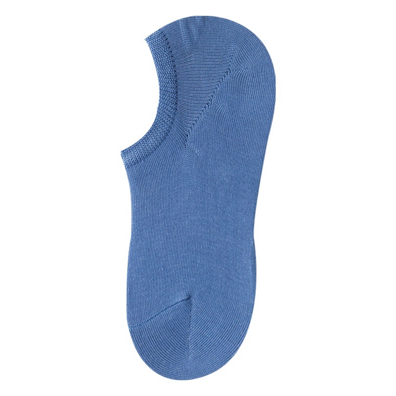 Summer thin socks men's antibacterial deodorant boat Socks New shallow mouth invisible silicone anti-off heel low men's socks