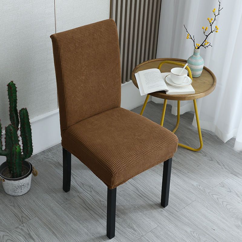Picture of Thickened Chair Cover Universal Household Dining Chair Cover Elastic One-Piece Stool Cover Dining Table and Chair Cover Backrest Cushion