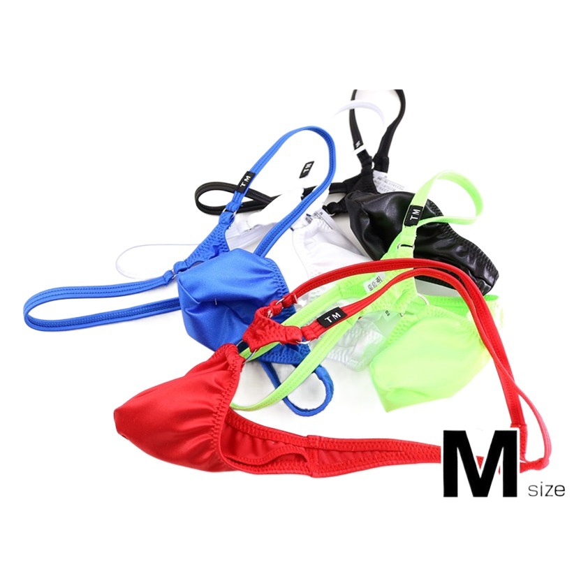 Steel Ring Men's Sexy Thongs with Low Waist Sexy Men's Underwear U Convex Bag Sexy Temptation Men's T-Pants