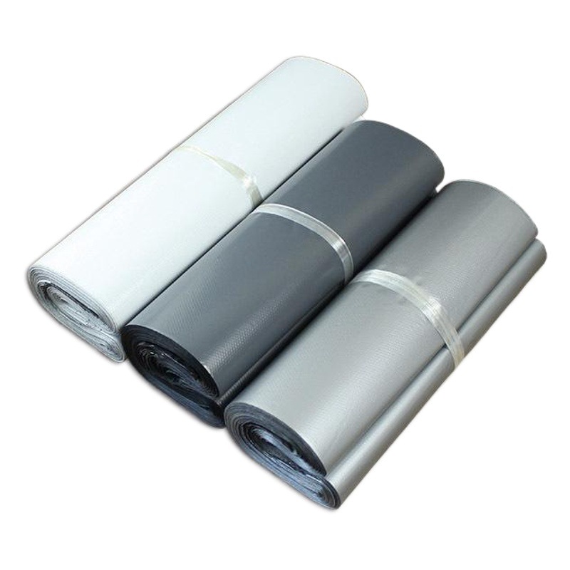 Thickened Express Bag Production Wholesale Gray Large Express Black Plastic Packaging Bag White Waterproof Packaging Bag