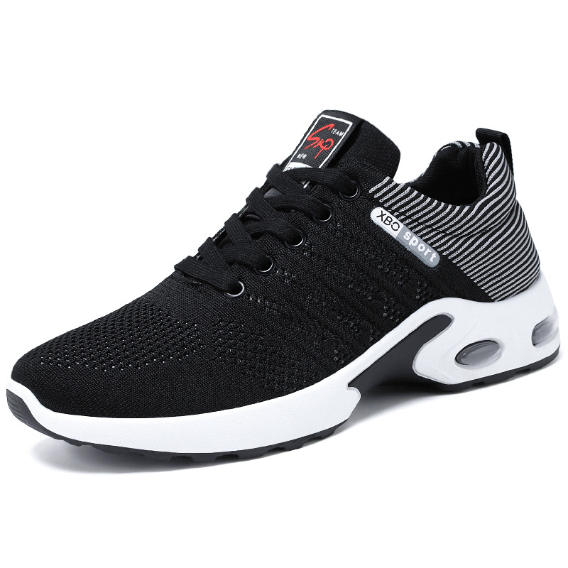Picture of Men's Sports Shoes 2025 Foreign Trade Shoes Men's Breathable Lace-Up Running Shoes Korean Style Lightweight Casual Men's Shoes Breathable and Lightweight