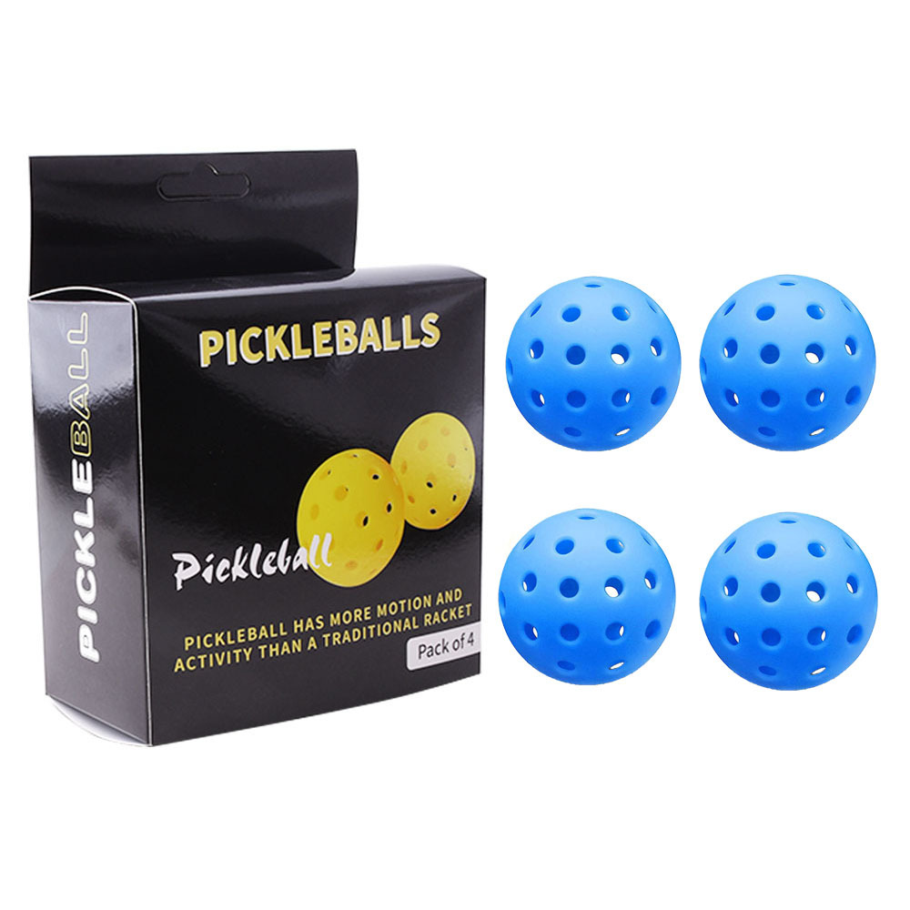 Picture of Factory Direct Sales in stock pick ball 40 hole ball hole ball pickleballs74mm rotational plastic injection luminous ball