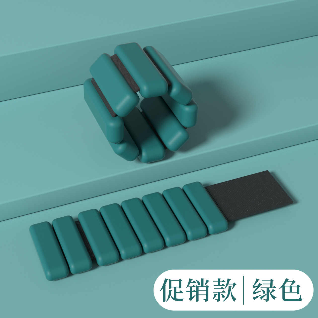 Picture of 01 Outdoor Cross-border Two-pound Weight-bearing Bracelet Fitness Invisible Sports Weight-bearing Leggings Sandbag Running Arm Weight-binding Hand Weight