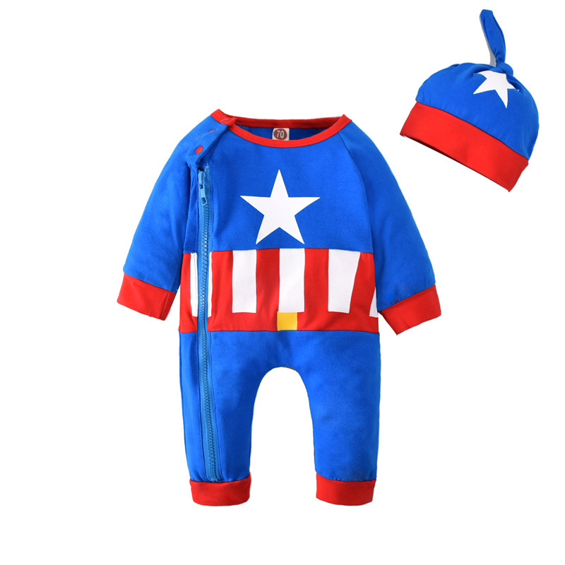 Picture of Boys Cute Mummy Children's Clothing 2023 Boys Holiday Party Halloween Suit Ha Yi Romper Halloween