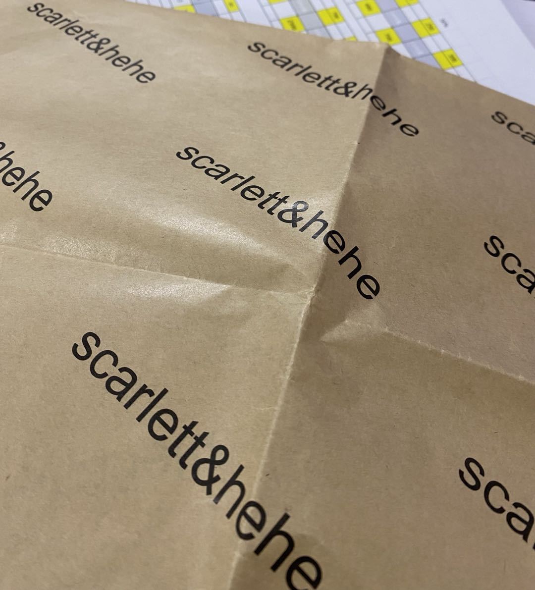 Picture of Clothing Copy Paper Clothes Sydney Paper Custom Logo Oil Wax White Kraft Paper Moisture-Proof Paper Red Wine Wrapping Paper Printing