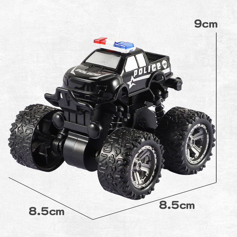 Picture of Off-road inertia pull-back four-wheel drive model boy stunt children's toy car crash car manufacturers wholesale