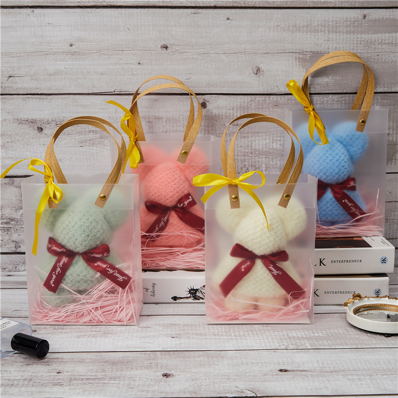 Picture of Bear Towel Souvenir Wedding Opening Small Gift Kindergarten Graduation Wedding Shop Creative and Practical Return Gift Wholesale