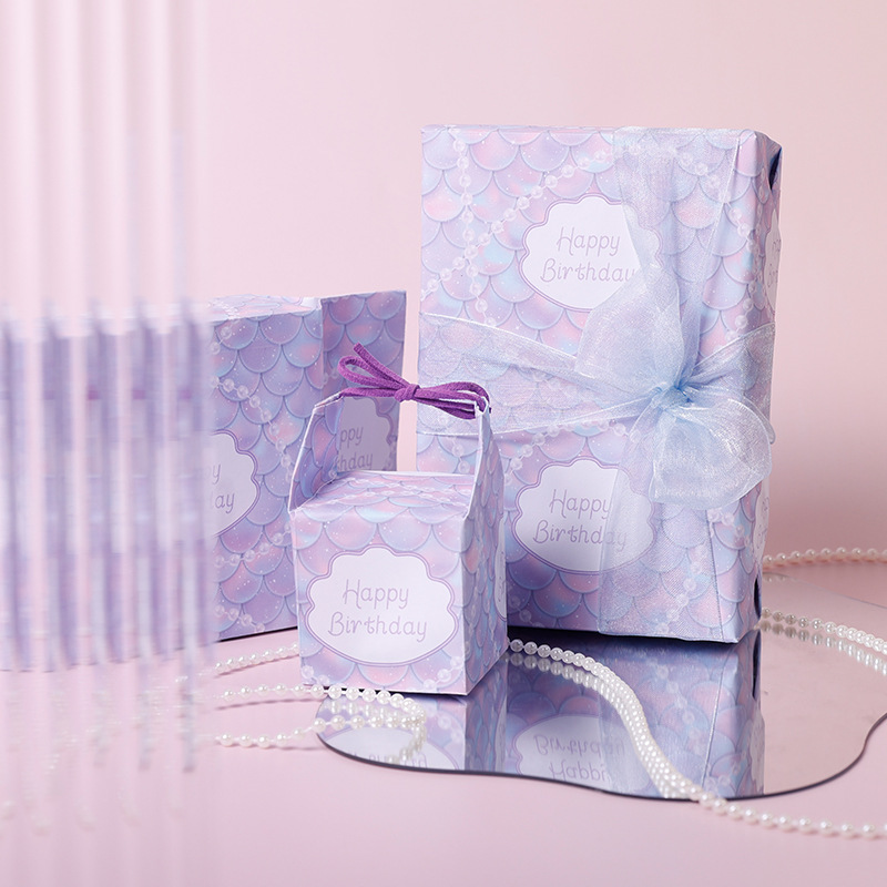 Amazon's Popular White Cow Gift Wrapping Paper Children's Day Gift Paper Valentine's Day Birthday Wrapping Paper Wholesale