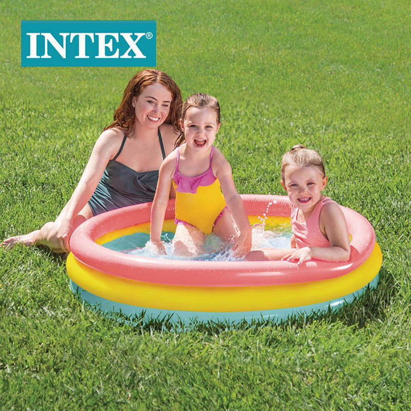 INTEX57422 inflatable swimming pool children's home swimming pool indoor baby toy ball pool 147*33cm