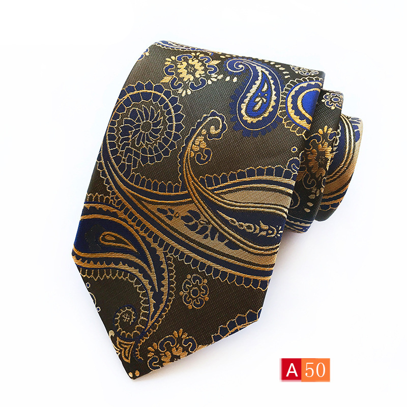 Picture of Source Factory Hot Jacquard Fabric Tie Men's Dress Business Suit Accessories Tie Wholesale