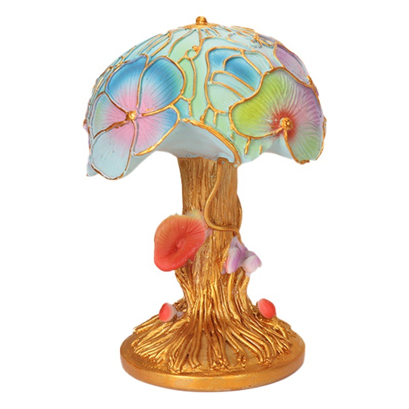 Cross-border New Amazon Independent Station Home Decoration Colorful Table Lamp Ornaments European Country Style Desktop Ornaments