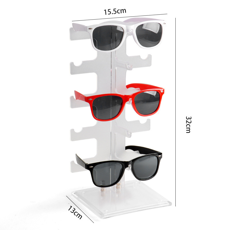 Picture of Ready-Made Glasses Store Counter Glasses Storage Box Sunglasses Storage Box Dust-Proof Transparent Drawer Storage Box