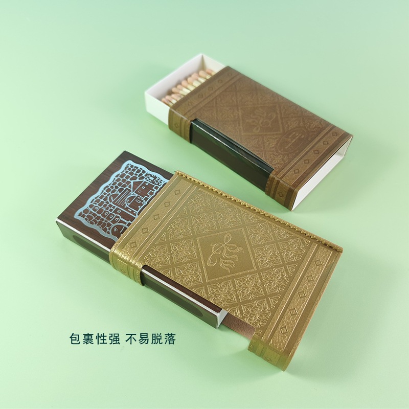Picture of Factory wholesale matchbox PU leather case cigarette case protective leather case gift box cover can be printed brand LOGO