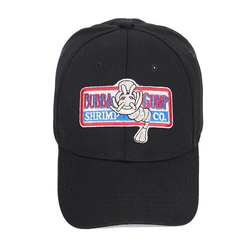Picture of Foreign trade AliExpress explosion hat Forrest Gump with embroidered baseball cap outdoor sports hip-hop cap men
