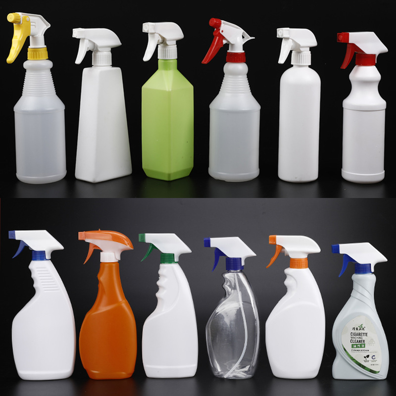 Manufacturer Wholesale Plastic Spray Bottle 500ml Alcohol Disinfectant Cleaning Agent Spray Bottle Watering Can Small Spray Bottle