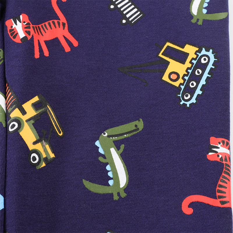Picture of 2025 Children's Autumn New European and American Boys' Pants Baby Casual Pants Dinosaur Pattern Children's Clothing Wholesale