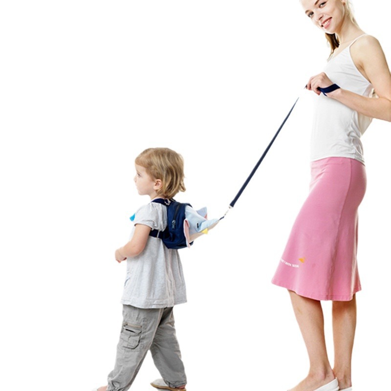 Picture of Baby Anti-Lost Backpack with Elephant Design, Anti-Lost Leash for Children, Kindergarten Backpack with Traction Rope and Wrist Strap