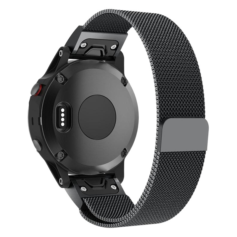 Adapted to Jiaming Garmin Fenix3/5/HR3/5X Milanese Quick-release 20 22mm 26mm Mesh Belt