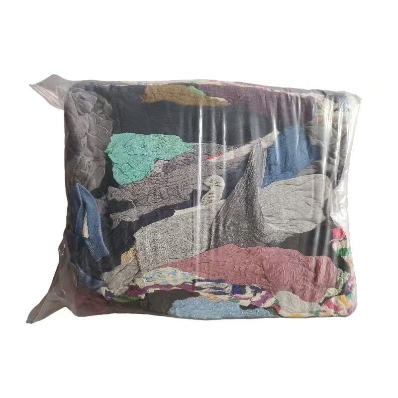 Picture of Oil-Absorbing and Water-Absorbing Machine Wiping Cloth, Pure Cotton Industrial Rag, Wholesale Old Clothes Cutting Cleaning Cloth, High Cotton Content Rag