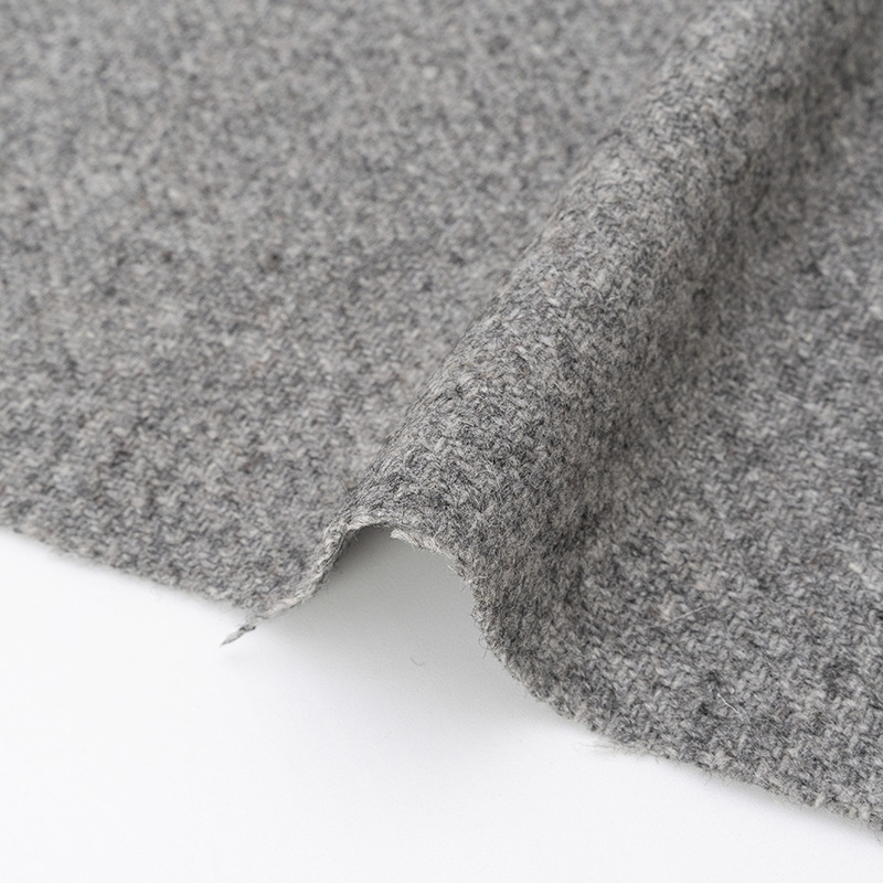 Picture of Foreign trade all-wool walking ring spinning tweed fabric 480 g/m coat coat wool double-sided tweed fabric wholesale