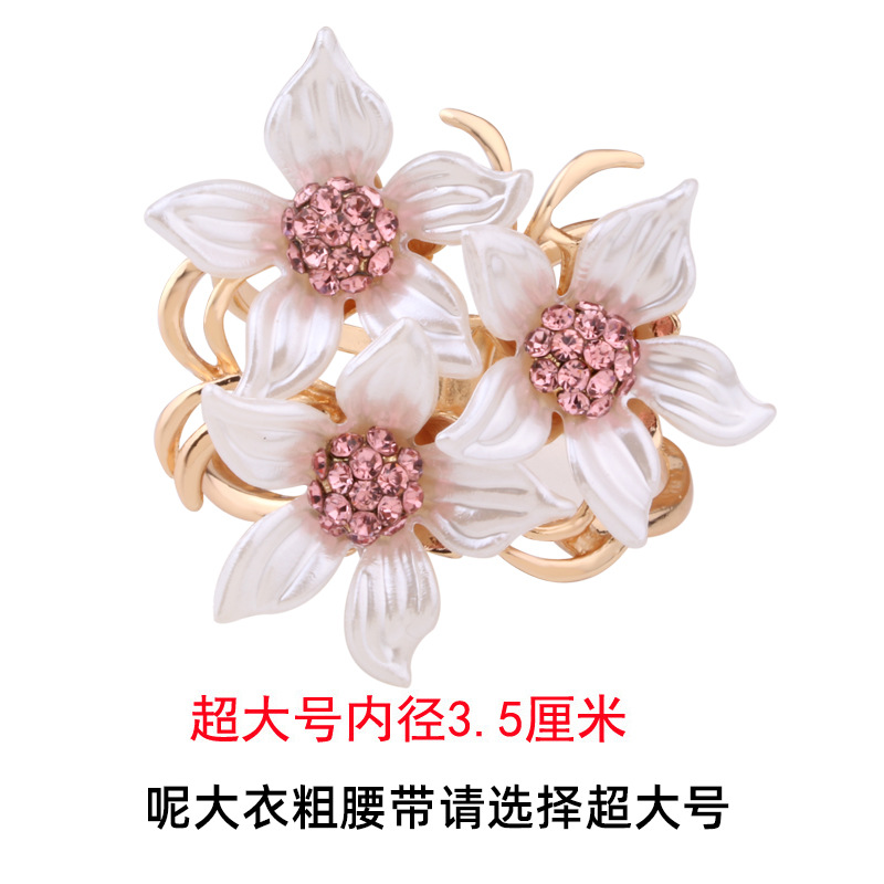 Picture of Woolen coat belt buckle buckle silk scarf buckle new scarf buckle waist buckle large windbreaker belt buckle for women