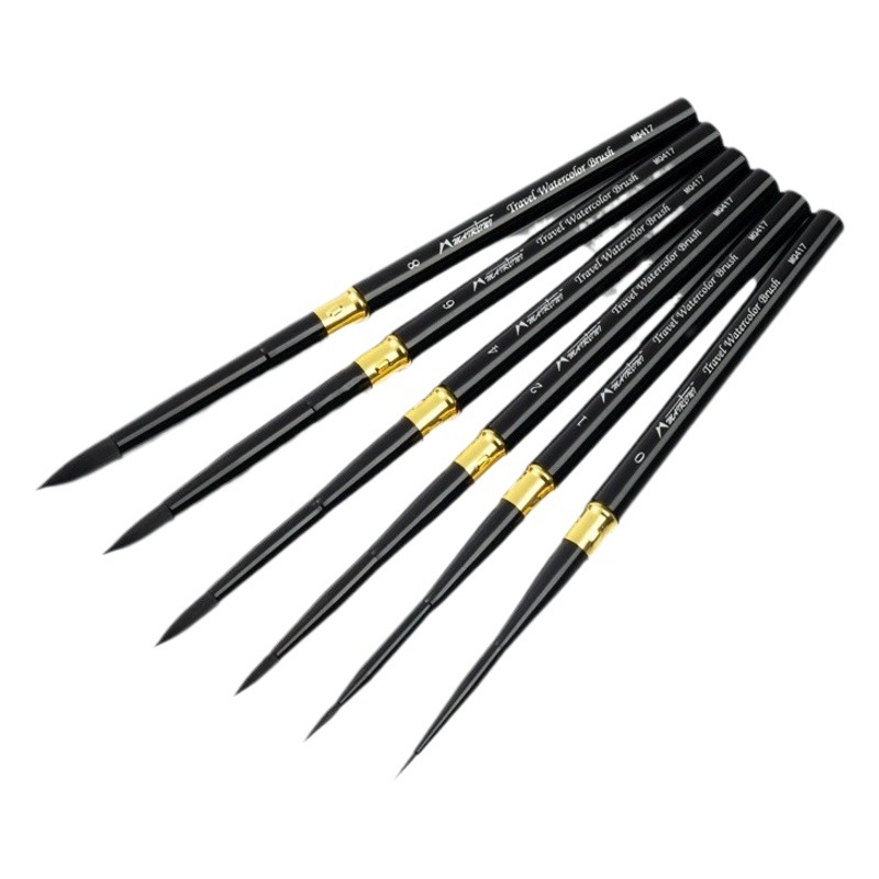 Martini travel pen MQ417 squirrel hair watercolor pen Black Swan watercolor pen writing brush sketch travel suit