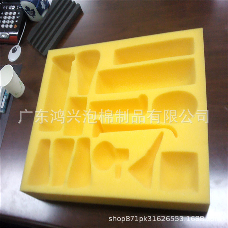 2025 New Eva Foam Flocking Tool Box Inner Support Polyurethane Sponge Shock-Proof Buffer Protective Layer