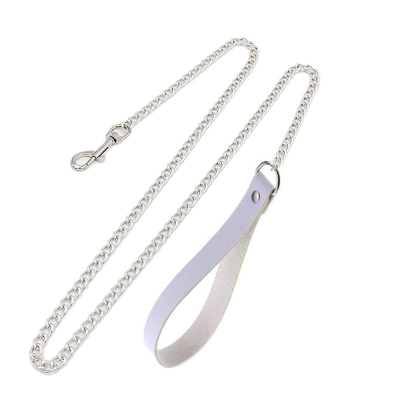 Picture of European and American Exaggerated Adult Sex Products Rivet Collar Flirting Necklace Neck Neck Set Dog Slave Special Traction Rope Set