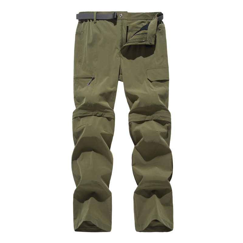 Picture of Outdoor Sports Casual Quick-drying Pants Men's Quick-drying Pants Women's Removable Summer Four-sided Elastic Mountaineering Pants Cross-Border