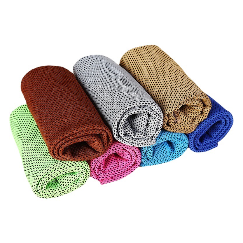 Amazon Cold Towel Outdoor Sports Towel Sweat-Absorbent Quick-Drying Ice Cooling Towel Fitness Quick-Drying Portable Towel Logo