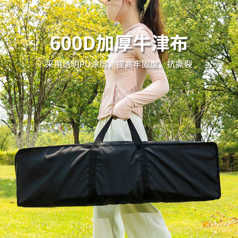 Foreign Trade Outdoor Waterproof Camping Style Satchel Storage Bag Canopy Foldableing Chair Egg Roll Table Fishing Gear Long Square Oxford Cloth