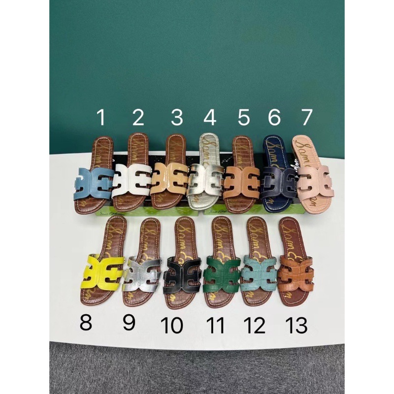 2025 New Style Foreign Trade Shoes Internet Popular Slippers Women's Outer Wear Flat Non-Slip Hollow Simple Beach Shoes