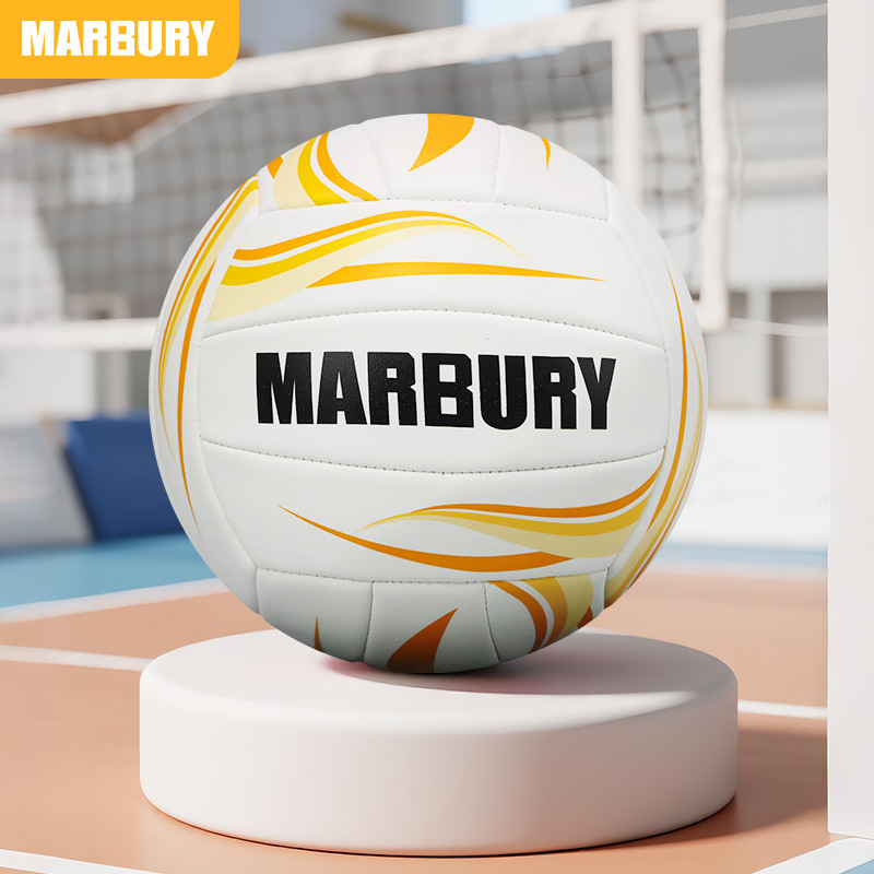 Picture of Volleyball for Middle School Entrance Exam, Size 5, Machine-Stitched Pvc Soft Indoor and Outdoor Student Training Competition Wholesale Non-Slip Volleyball Training