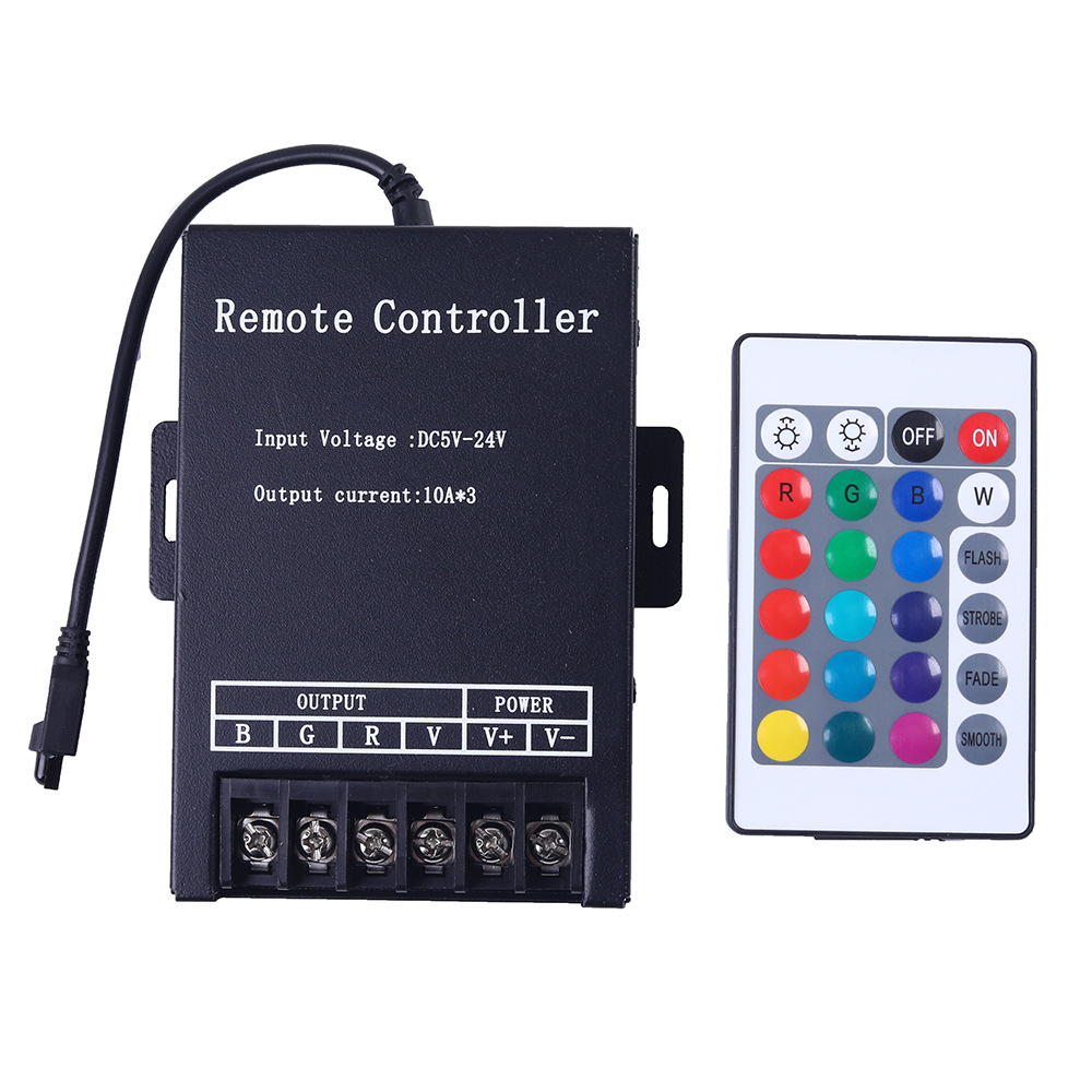 Infrared remote control colorful full color rgb non-magic led dimming non-flowing water non-Bluetooth strip light strip controller