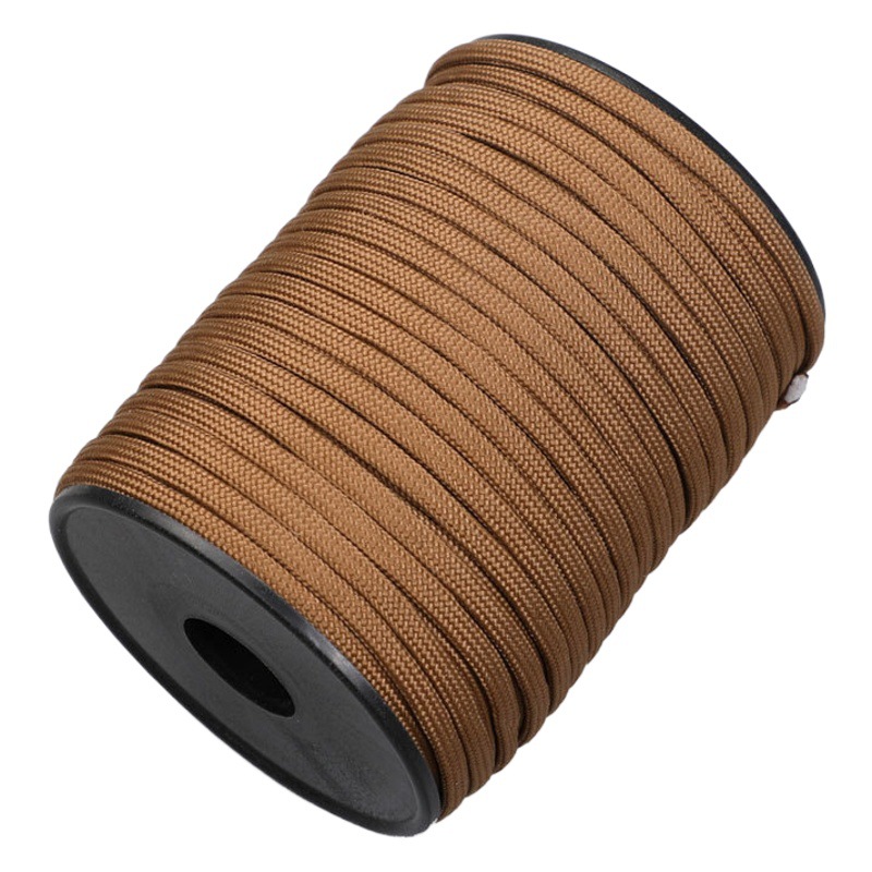 30m Paracord Outdoor Mountaineering Camping Emergency DIY Braided Nine-Core Tent Accessories Textile 9-Core 4mm Camouflage