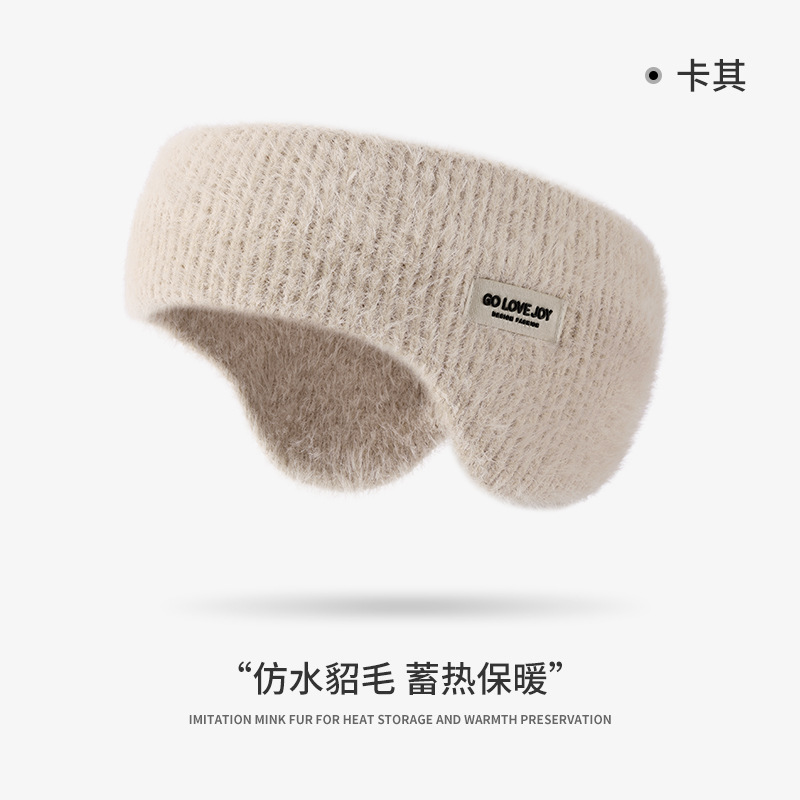 Picture of New Winter Ski Earmuffs for Men, Outdoor Sports and Cycling, Windproof Double-Layer Warm Head-Mounted Back-Worn Cross-Border