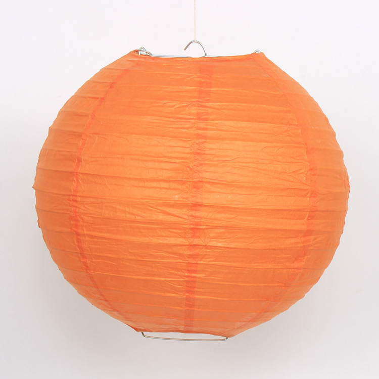 Picture of [Hengyue] National Day and Mid-Autumn Festival Wedding Shopping Mall Decoration Round Paper Lanterns DIY Handmade Lanterns Manufacturer