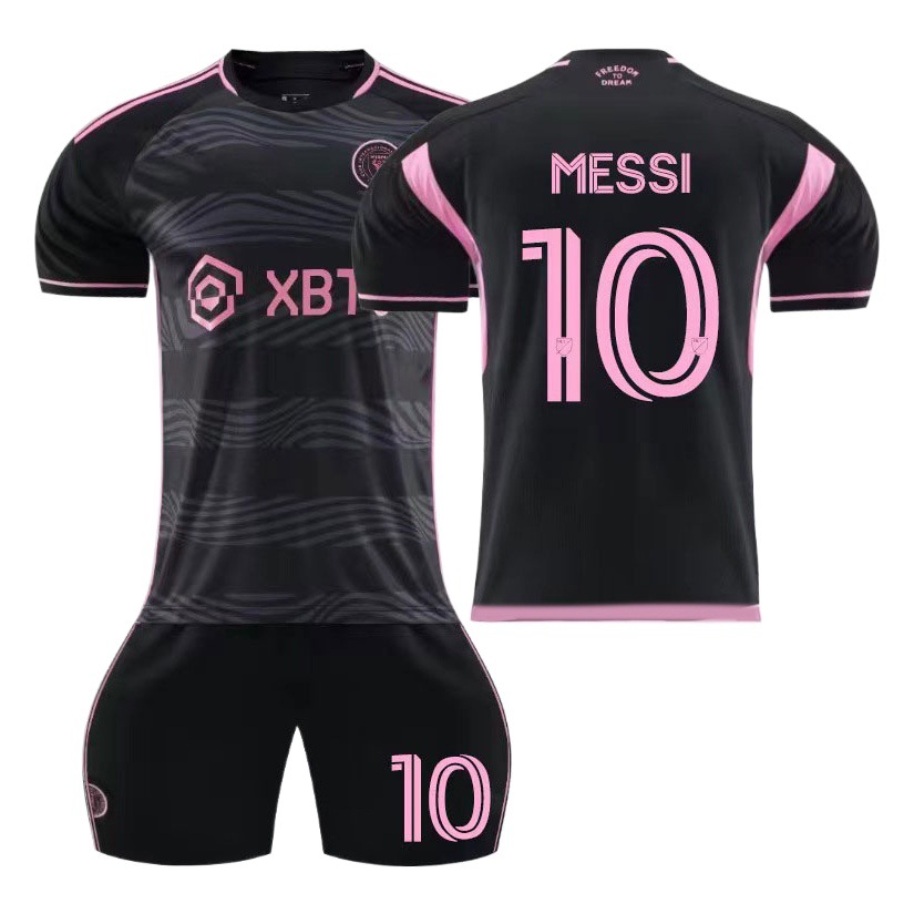 Wholesale 2324 American Professional League Miami Messi No. 10 jersey sportswear suit spot on behalf