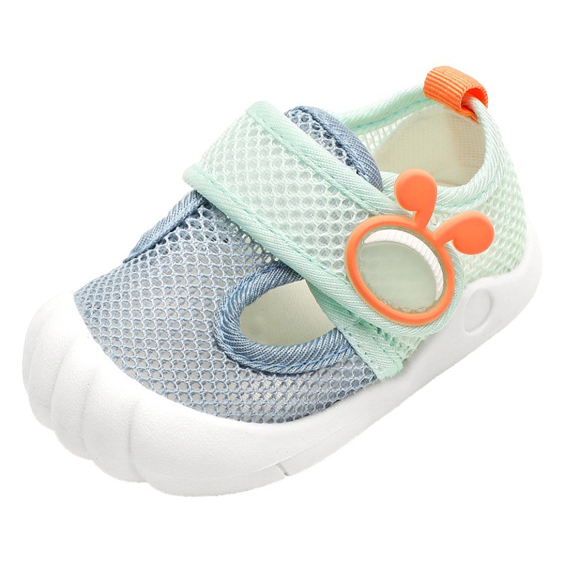 2025 New Summer Baby Sandals Toddler Shoes Boys Non-Slip Soft Bottom Baby Baotou Breathable Girls Shoes Casual