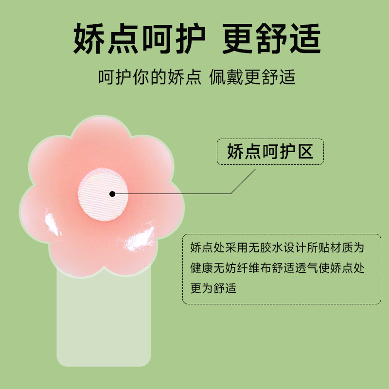Picture of Lift-Up Bra Pads for Wedding Dresses, Gathering Bra Pads, Strapless, Anti-Sagging Invisible Bra for Large Busts, Anti-Bump Summer Silicone