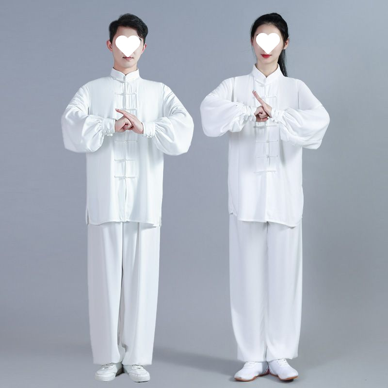 Picture of Breathable sweat absorbing tai chi tai chi pants practice clothes morning exercise eight duan brocade tai chi suit set trade source factory wholesale