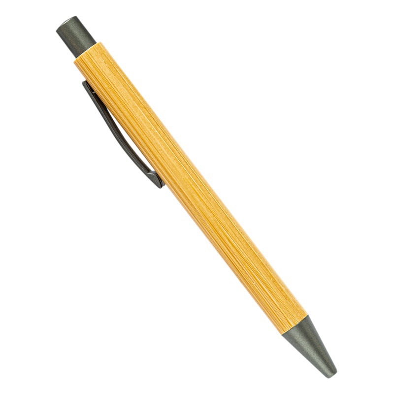 Spot bamboo pen wholesale bamboo wood material advertising ballpoint pen printable logo gift Pen Press bamboo pen